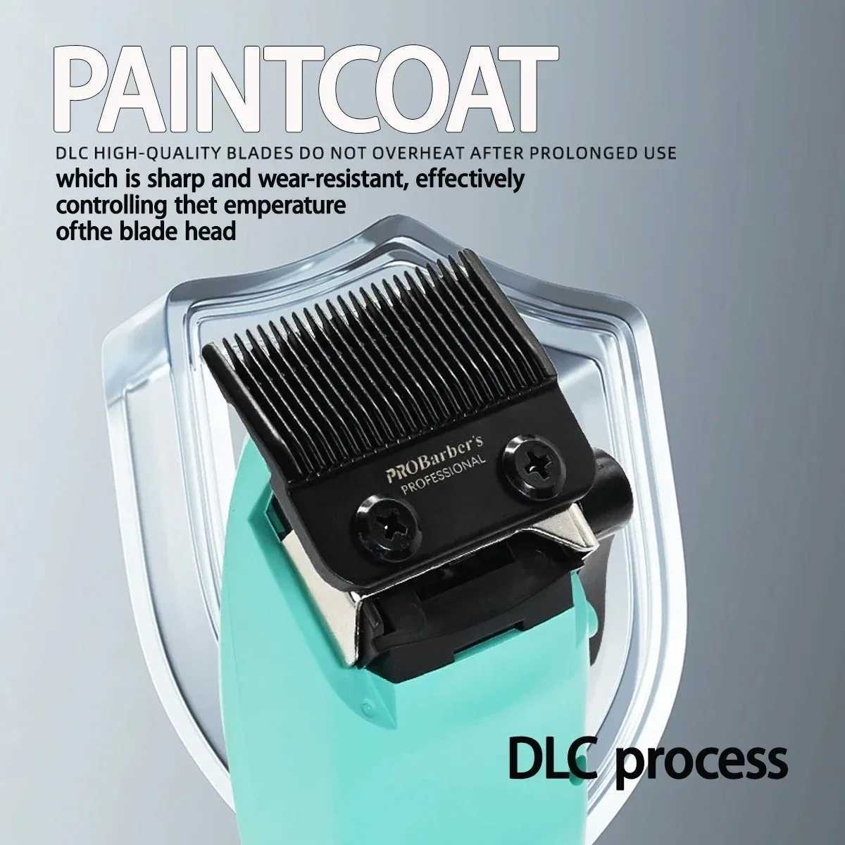 Professional Electric Hair Clipper S1093 Hair Trimmer 7500RPM High Speed Motor DLC 2600mAh Barber Shop Silent Hair Mane W250530