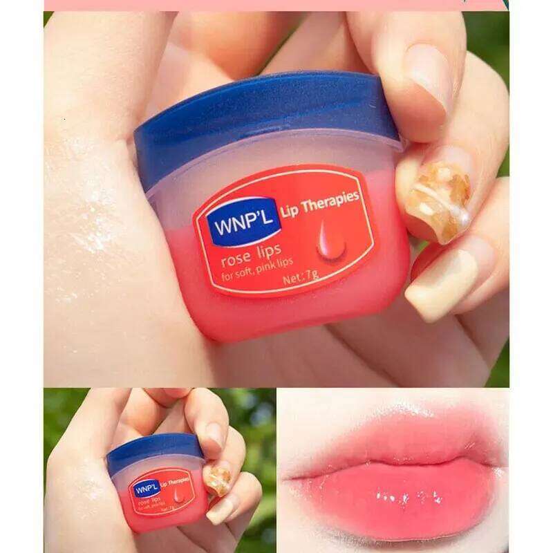 free shipping 4pcs Natural Plant Lipstick Whitening Lipstick Base Moisturizing Cream Anti Crack Lip Care Jelly Color Makeup Lip Gloss