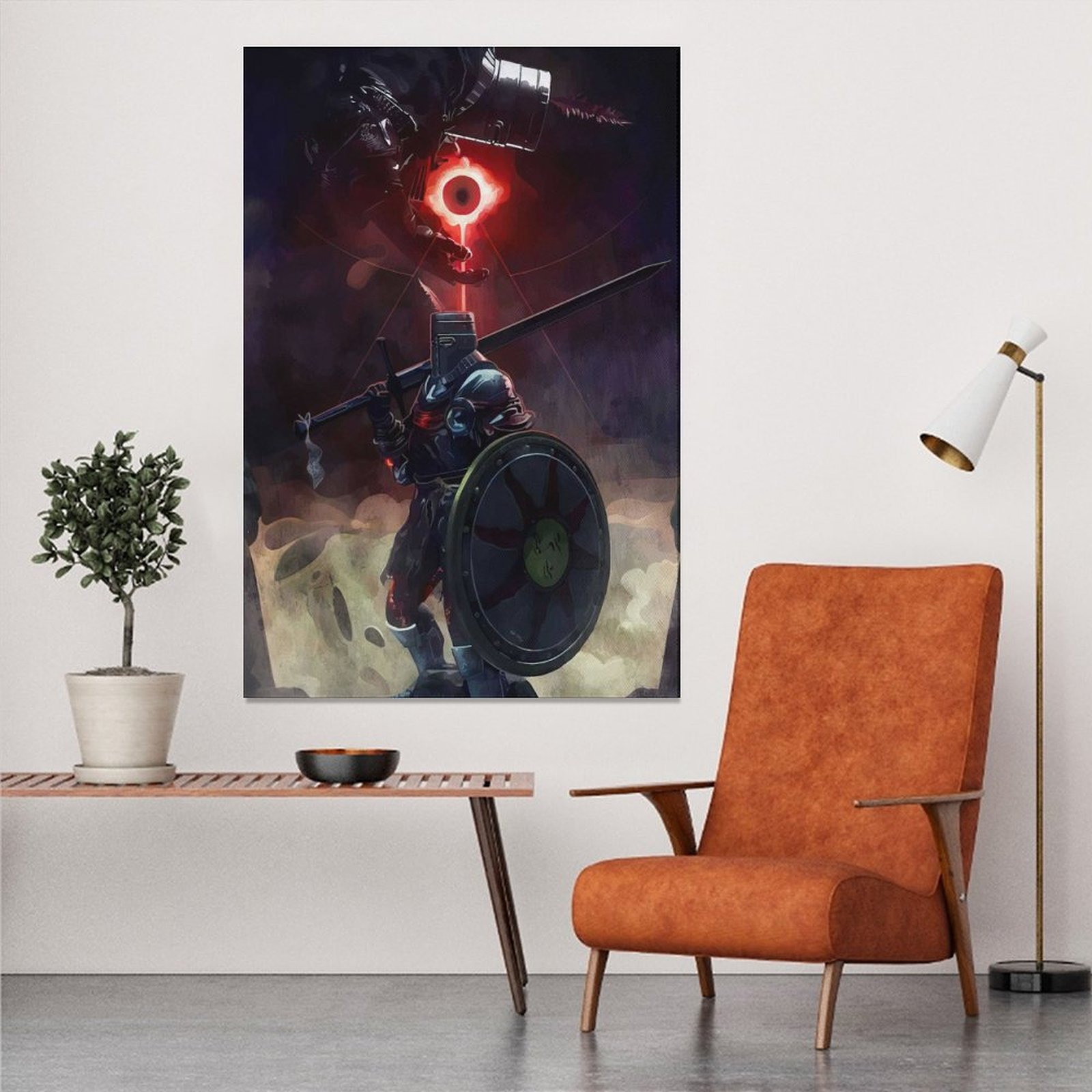 Wall Art Painting Dark Souls GAME POSTER Canvas Prints Wall Painting Wall Art Decor Print Picture Paintings for Living Room Home Decor Luxury Unframe