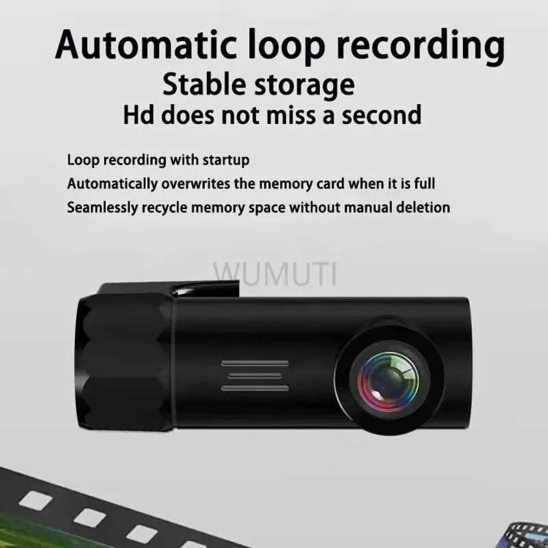 Car dvr Mini Hidden Car Camera Dashcam Front Car Recorder Built In WiFi Car dvr Video Loop Recording With APP Controlcar box R250529
