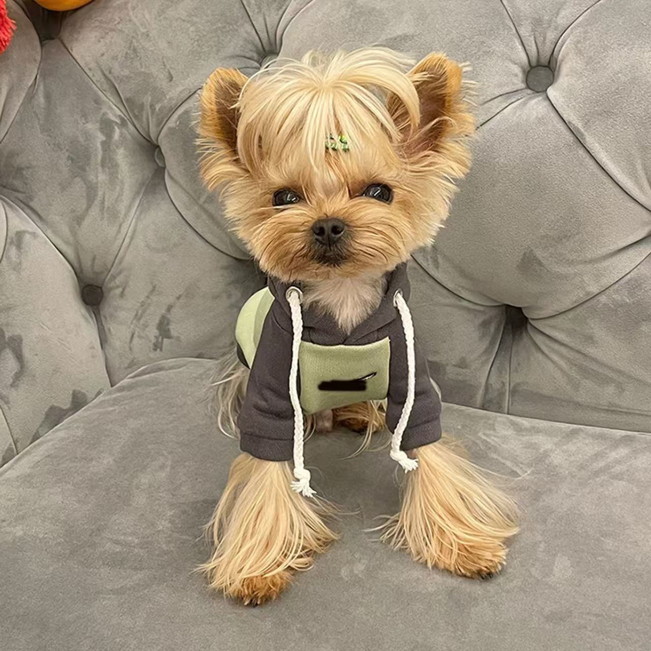 T00339 Yorkshire Terrier Maltese Dog Cat Clothes Elastic Lace Vest