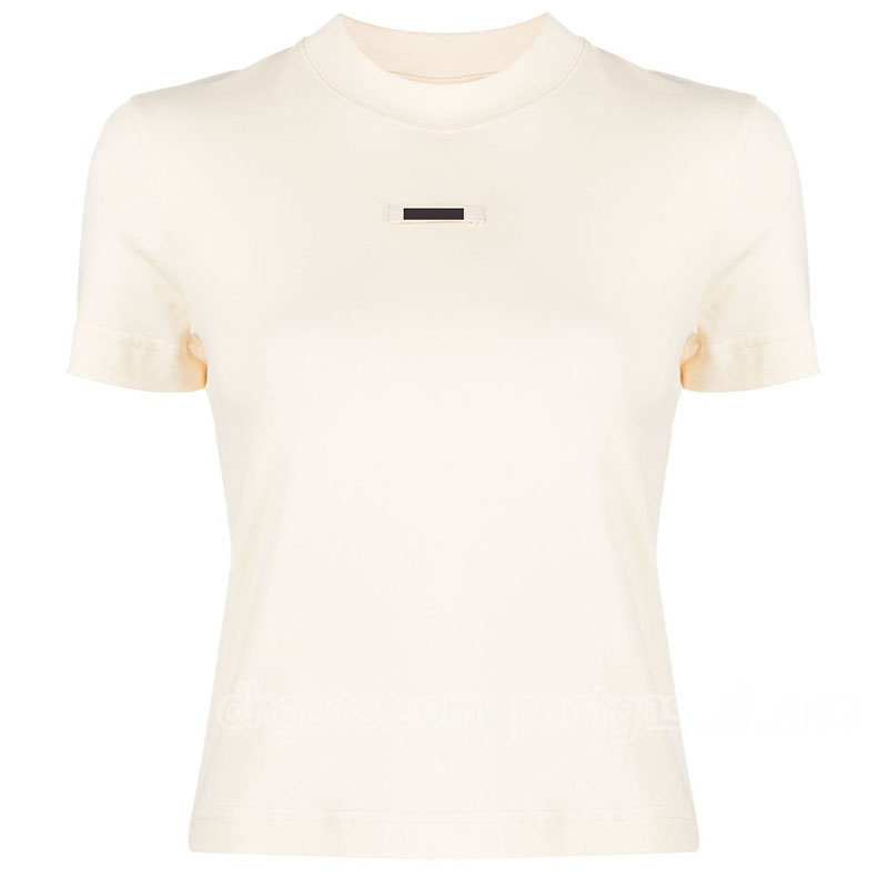 Luxury Designer Women t Shirt Tops Summer Short Sleeve Crew Neck Tees Sporty Street Style Slim Fit Shirts