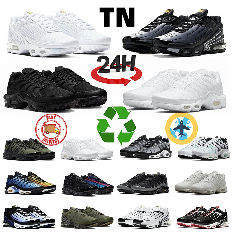 TN Running Shoes For Men Women Tns Terrascape Plus Sneakers Utility Triple Black University Blue Hyper Jade Tropical Twist Mens trainers