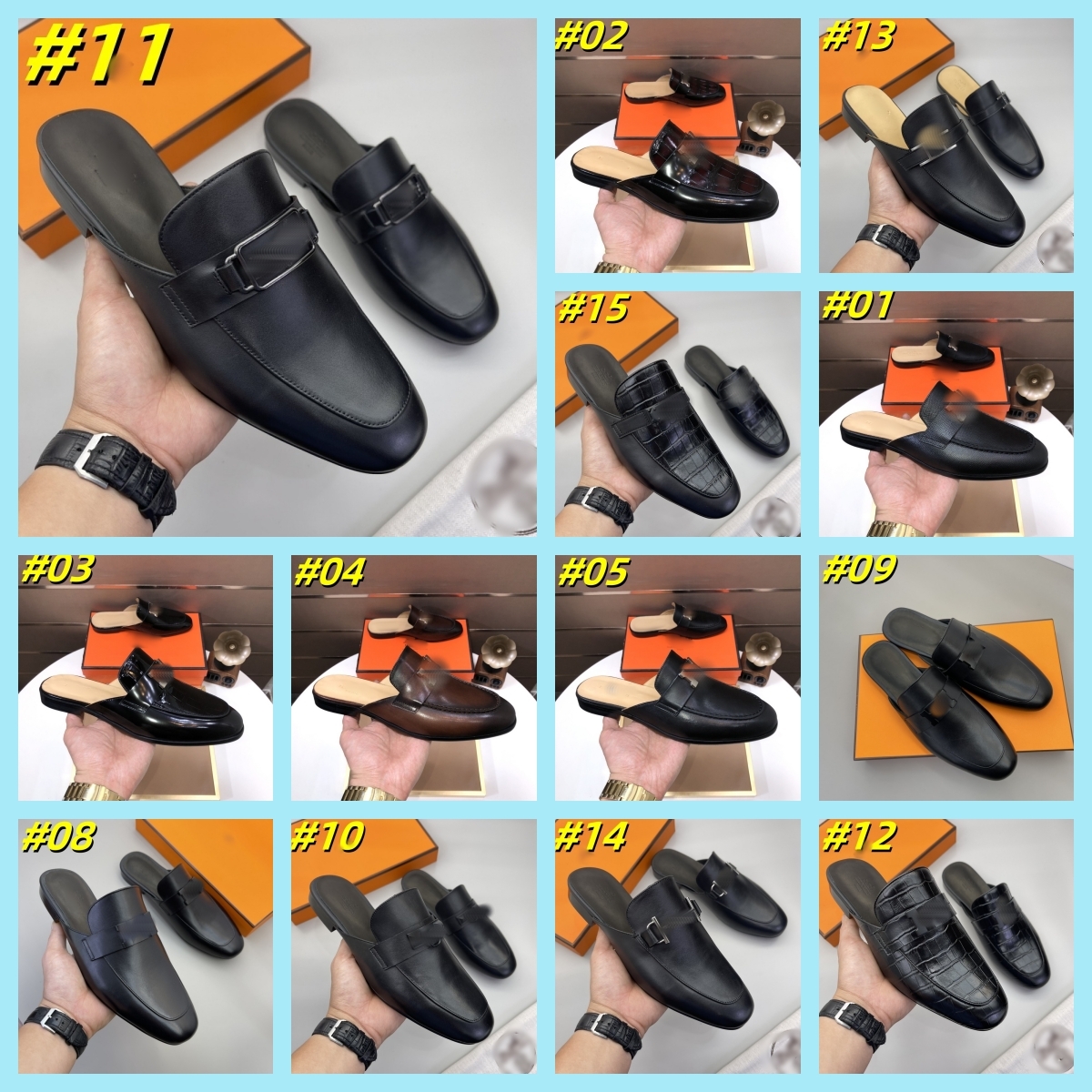 2025 Top Designer Men Dress Shoes Man Spring Autumn High Quality Leather Formal Shoes luxurious Classic Business Wedding Groomsman Mens Shoes Size 38-46