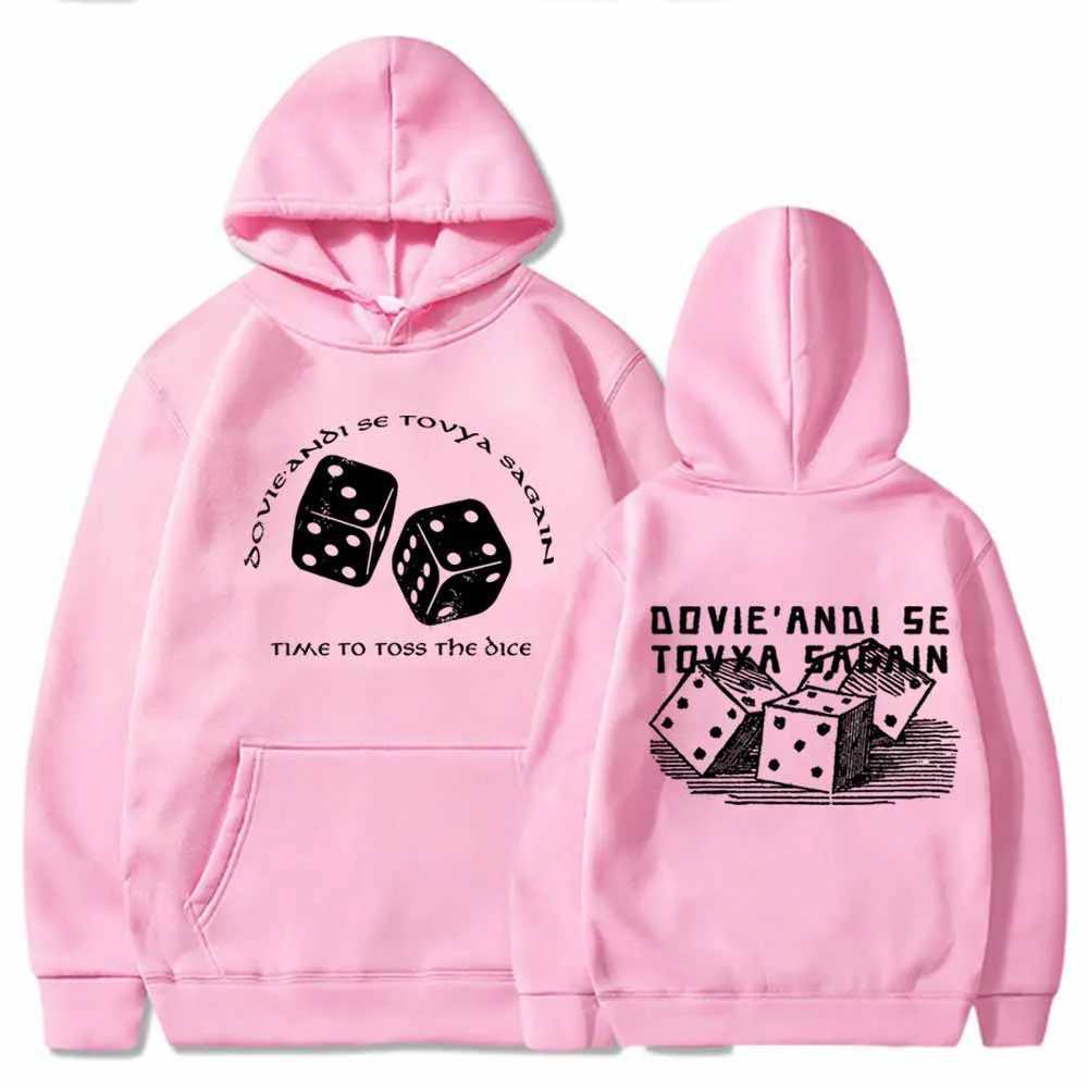 Wheel of Time To Toss The Dice 2023 Printed Hoodies Pullover Hoodie Sweatshirt Streetwear Autumn Winter W250530