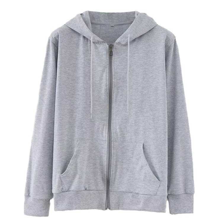 Mens Clothing for Autumn and Winter Hoodies Cardigans Hoodies Zippered Sweatshirts Loose Fitting Thin Jackets Casual Tops W250530