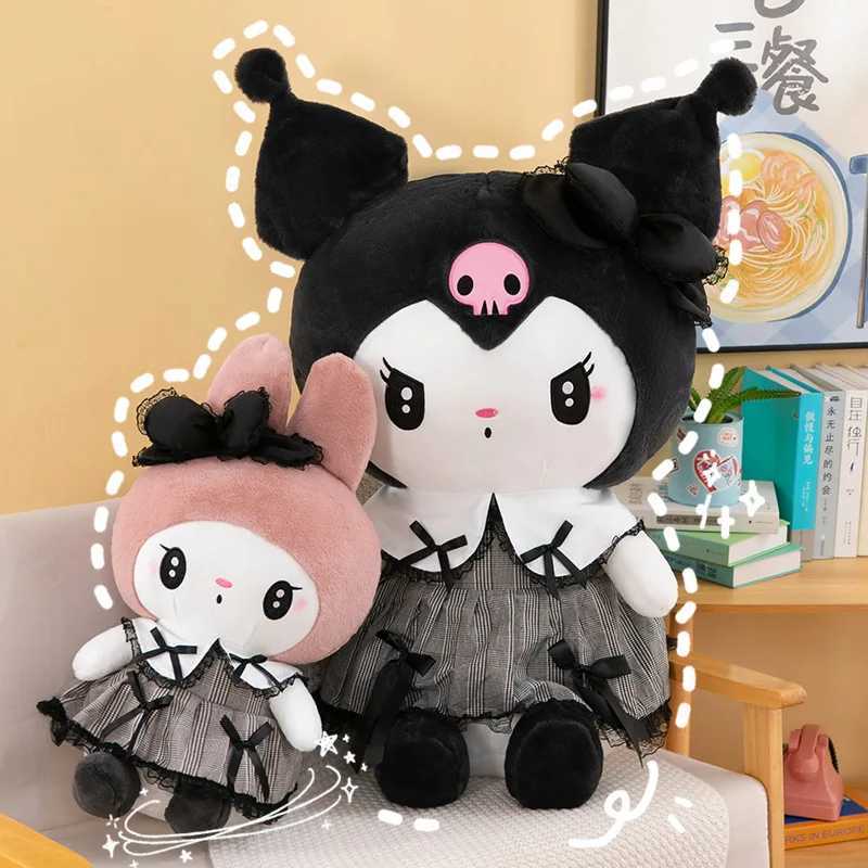 Sanrio Oversized Sanrio Hello Kitty Kuromi Melody Stuffed Toys Soft Throw Pillow Plush Dolls Kids Birthday Valentines Gifts for Girls w250530