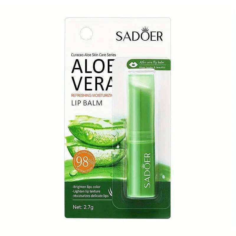 free shipping Lip Aloe Balm Nourishing, Refreshing, Hydrating and Moisturizing Preventing Cracking and Repairing Lips Gentle Non Irritating
