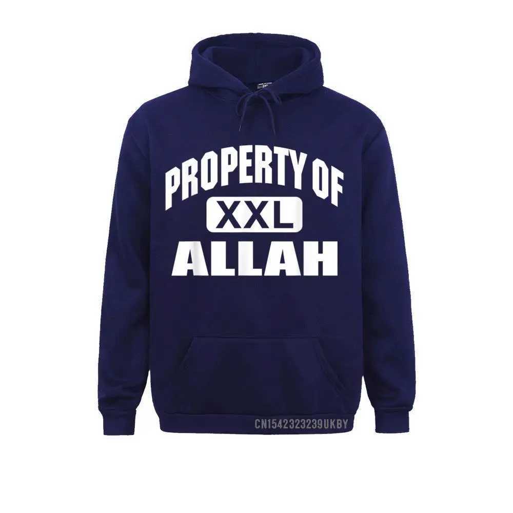 Student Sweatshirts Property Allah XXL Ramadan Kareem Mubarak Mosque Islam Harajuku Hoodies Winter Fall Clothes Long Sleeve W250530