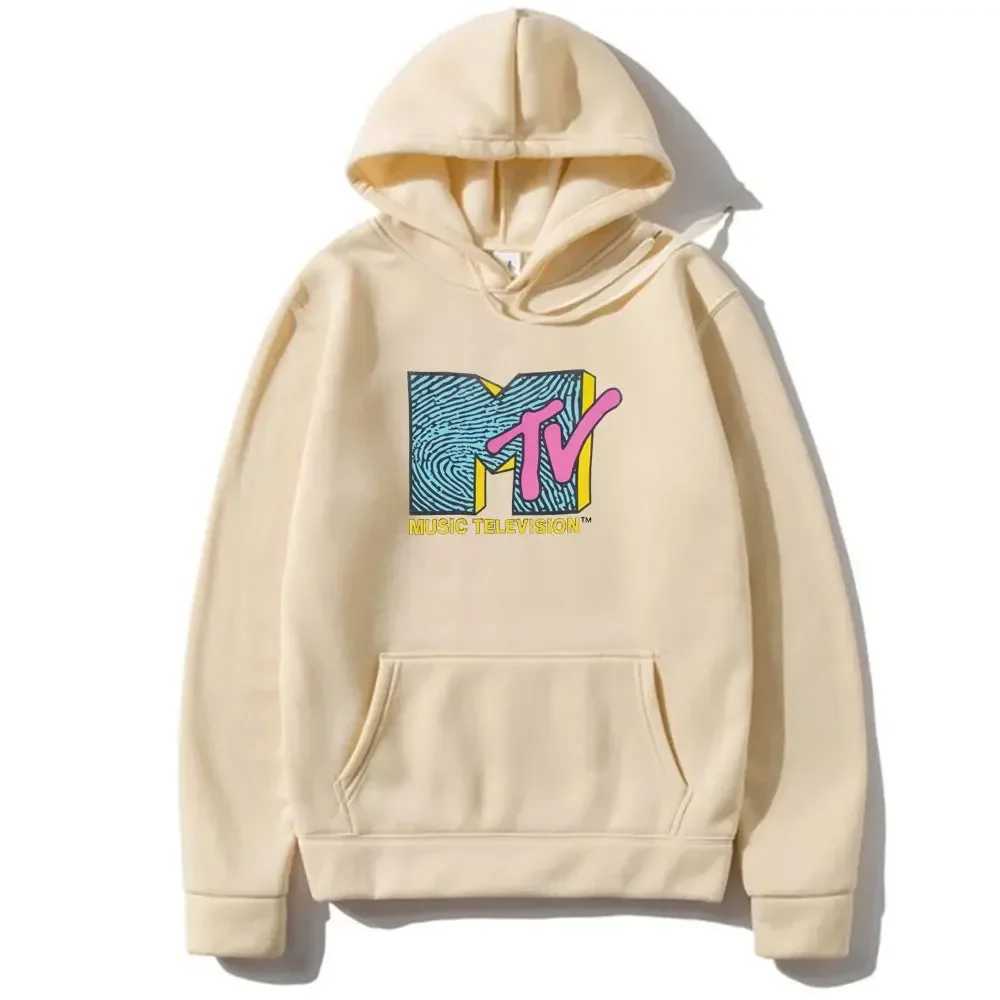 Spring and Autumn Mens Hoodie Mtv Music TV Printed Pullover Sweatshirt W250530