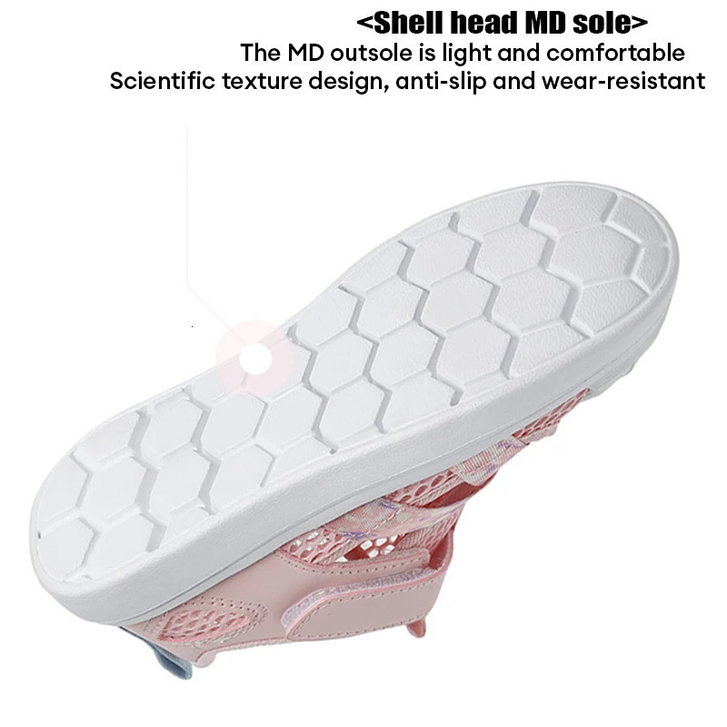 Summer Children Mesh Casual Shoes Girl Sneakers Non Slip Kids Sport Footwear Outdoor Comfortable Breathable Walking Shoes 250527