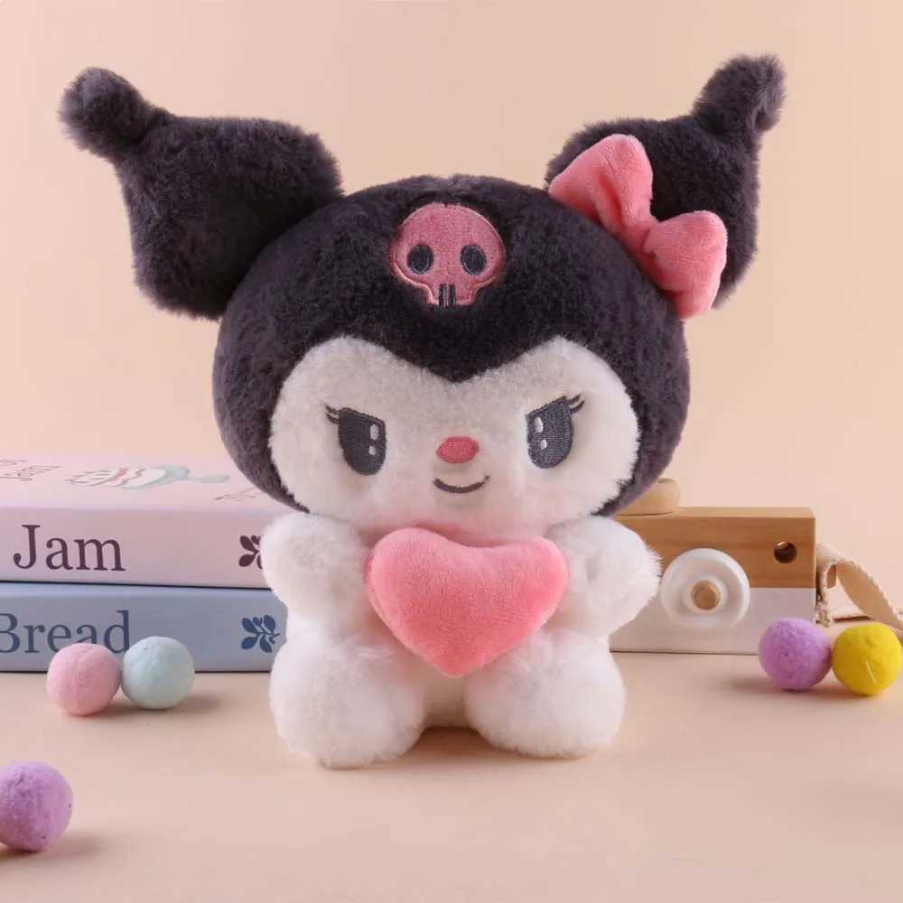 Sanrio Hello Kitty Plush Dolls Toys kawaii Kuromi My Melody Cinnamoroll Soft Stuffed animals Anime Pillow Cartoon Decor Kidsw250612