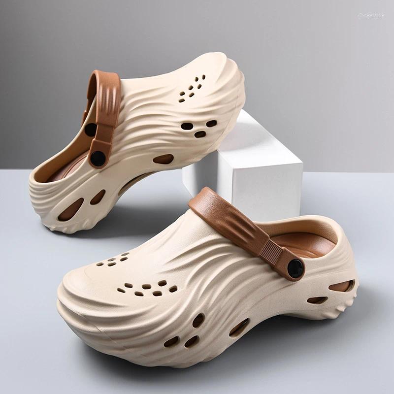 Slippers Couple Style Men's And Women's Outer Wear Summer Non-Slip Wear-Resistant Toe Breathable Beach Sandals
