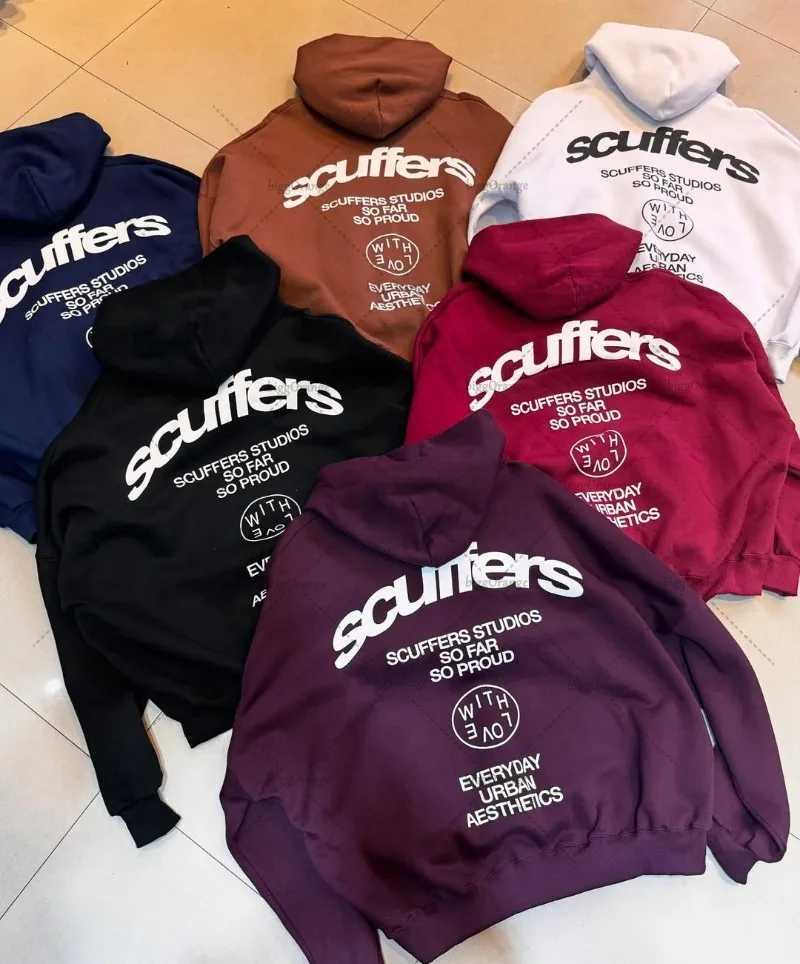 Harajuku Retro Rock Letter Print Oversized Hoodie Streetwear Men Y2k 2025 American Hip-hop Punk Trendy Casual Sweatshirt Women W250530