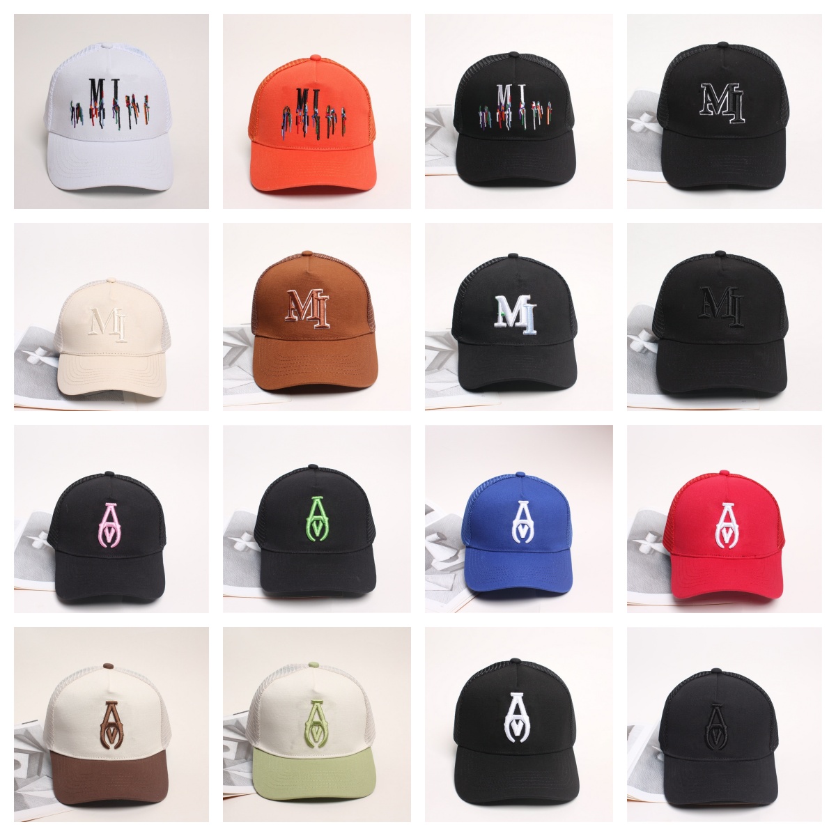 Luxury Brand Trendy High street American Style Unisex with the Same Baseball Cap Embroidered Logo Breathable Sun Protection Hat