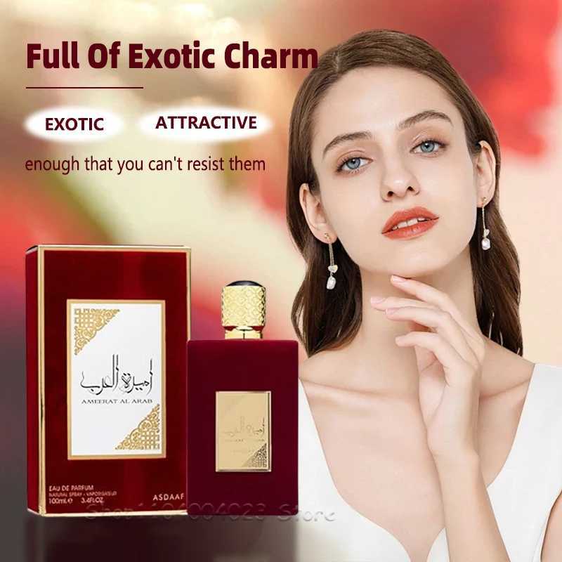 Asdaaf Ameerat Al Arab Eau de Parfum Spray For Women Original High Quality Arabian Perfume Longlasting Attract Women MenXJ250630