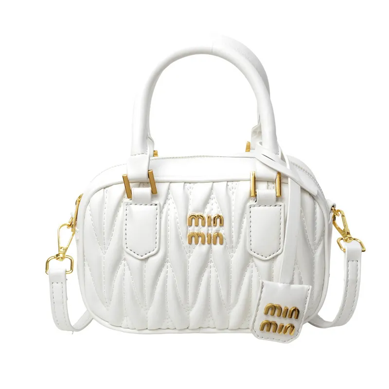 Shoulder Designer Small Square Bag Ladies Pleated Handbag Crossbody Summer Shoulder Bag Trend Style
