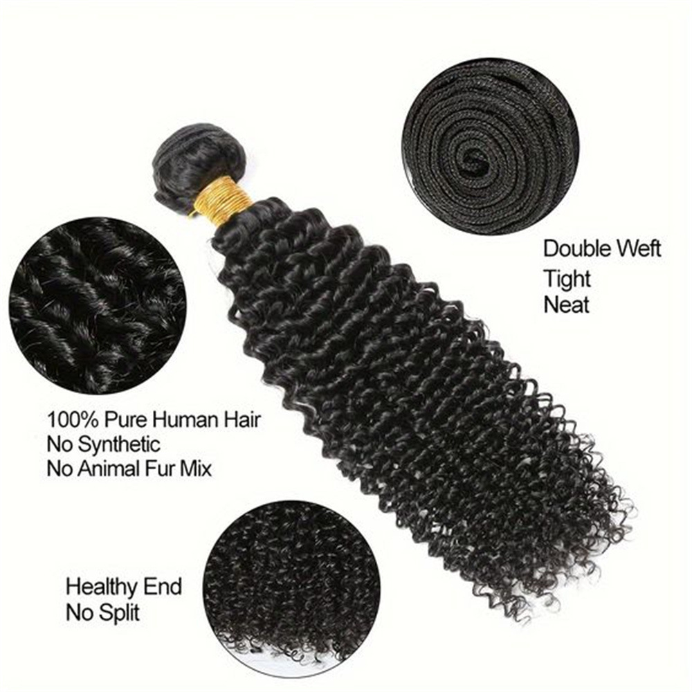 Kiny 50g Curly Brazilian Human Hair Bundles Hair E