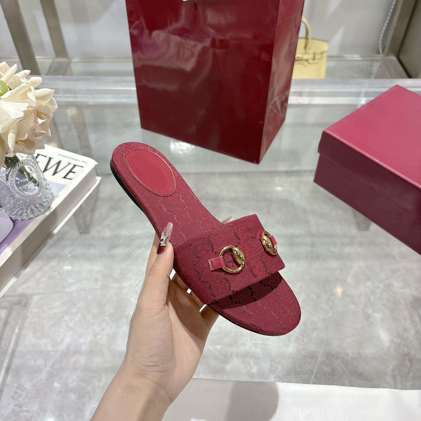 Slipper Women Slippers Luxury Sandals Brand Sandals Real Leather Flip Flop Flats Slide Casual Shoes Sneakers W728 03