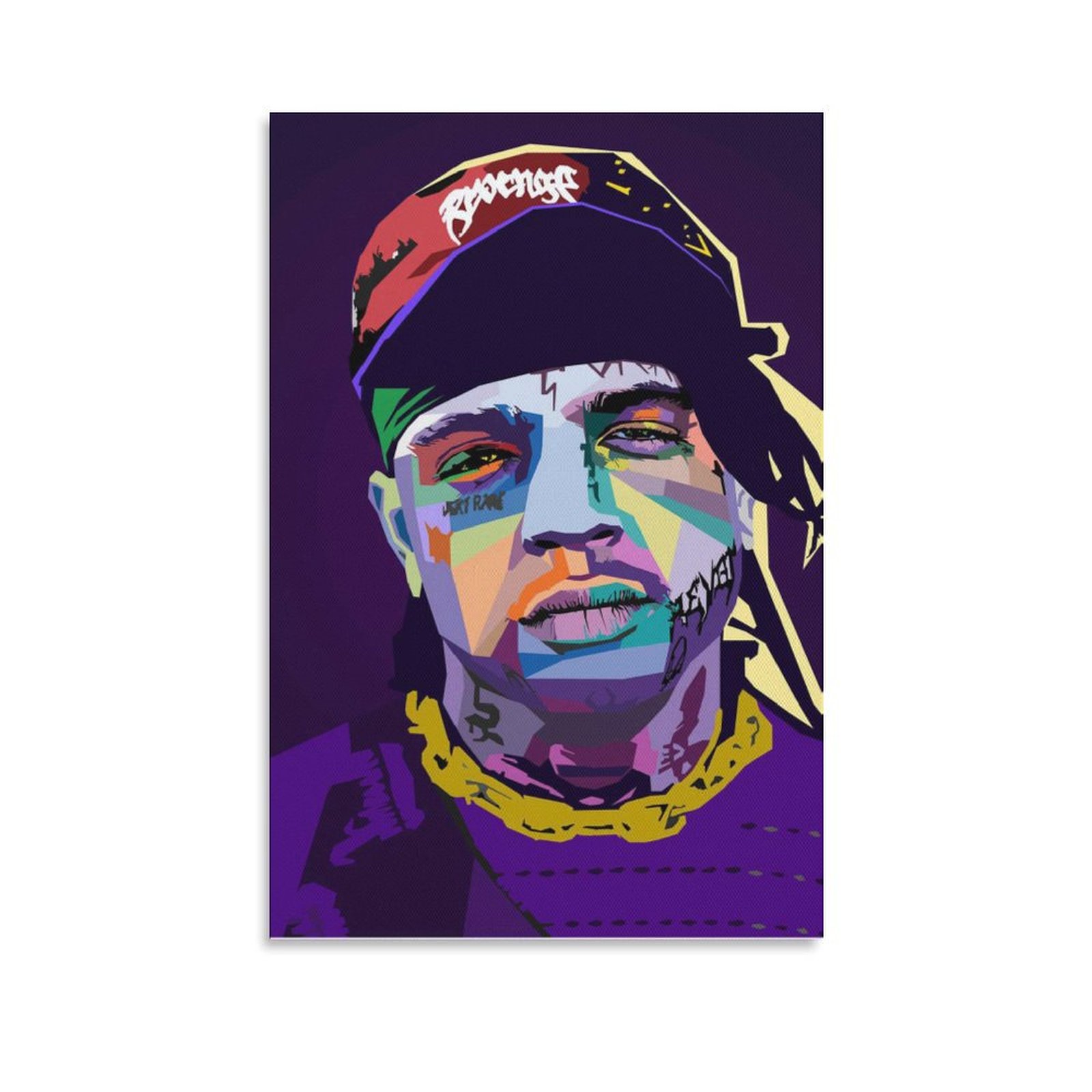 Home Decor Luxury Painting RAPPER Ski Mask SINGER Canvas Prints Wall Painting Wall Art Decor Print Picture Paintings for Living Room Wall Art Frame st