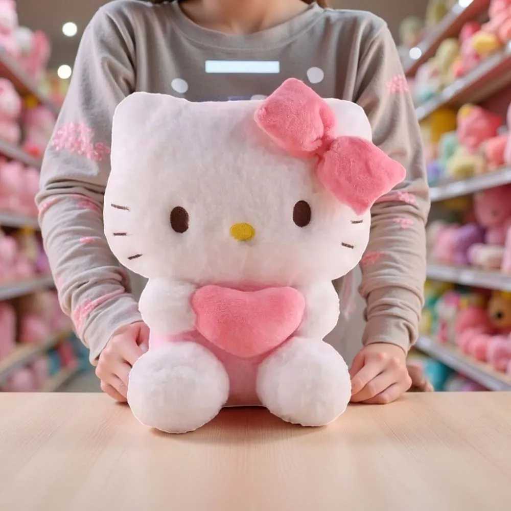 Sanrio Hello Kitty Plush Dolls Toys kawaii Kuromi My Melody Cinnamoroll Soft Stuffed animals Anime Pillow Cartoon Decor Kidsw250612
