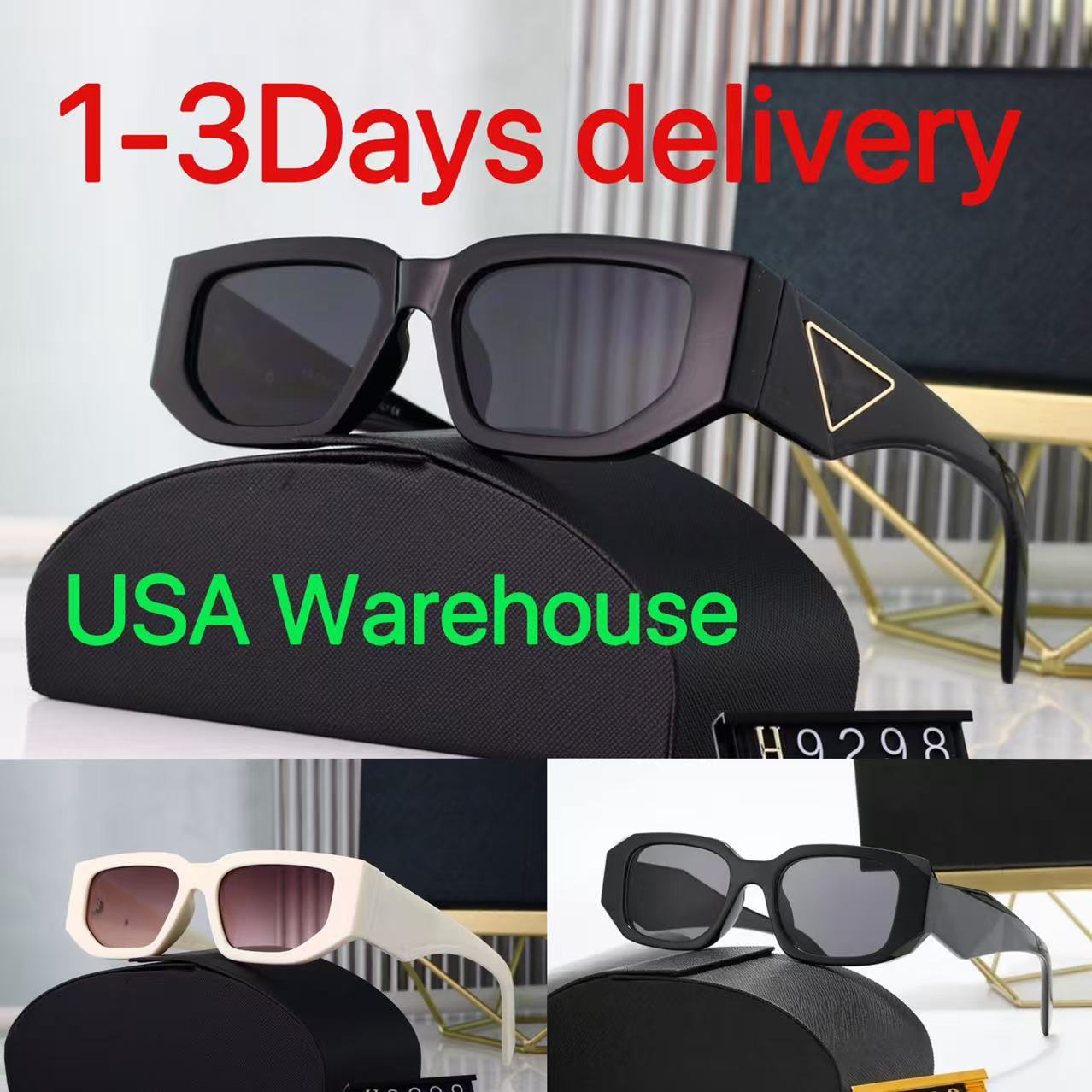 Mens Sunglasses Designer Sunglasses for Women Polarized UV400 Protection Lenses with Box Sun Glasses P