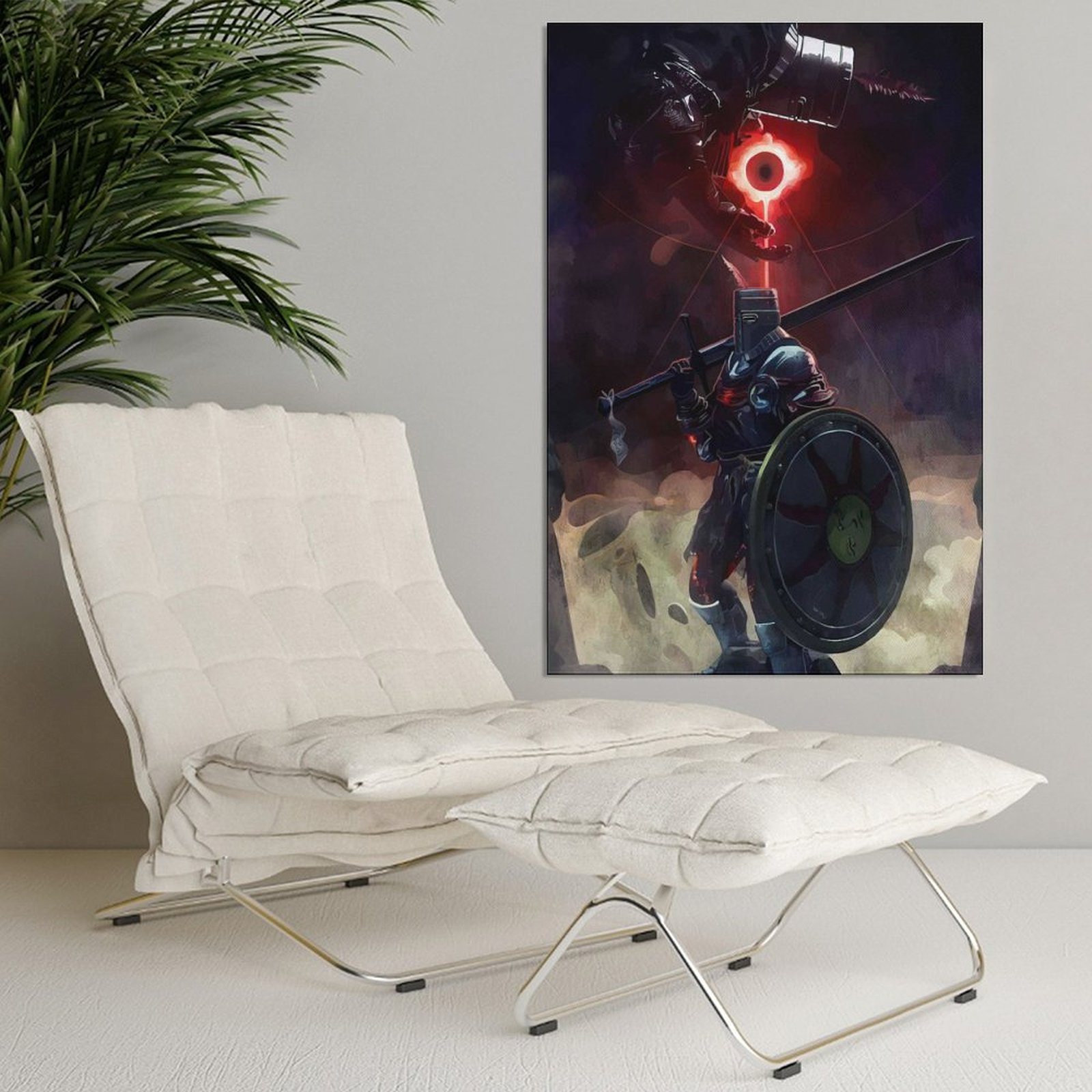 Wall Art Painting Dark Souls GAME POSTER Canvas Prints Wall Painting Wall Art Decor Print Picture Paintings for Living Room Home Decor Luxury Unframe