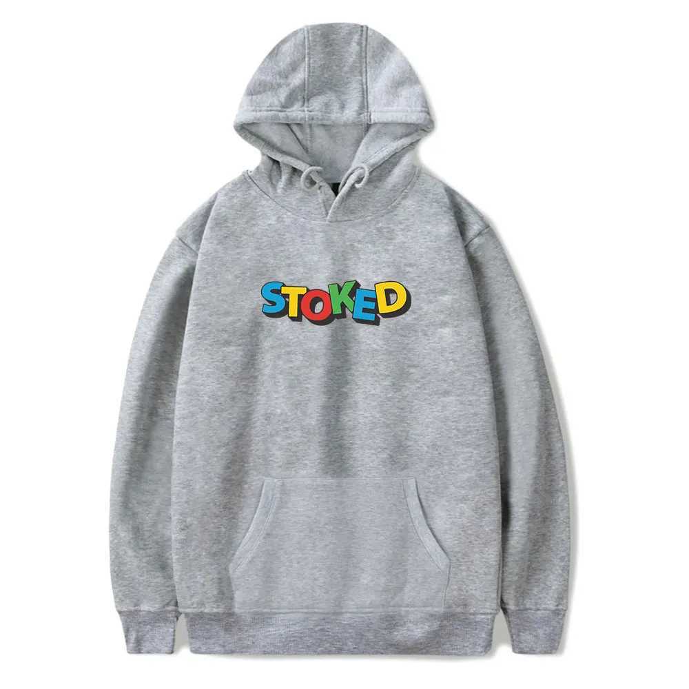 Stokes Twins Stoked Vintage 90s Hoodie Men and Women Harajuku Hip-hop Sports Outerwear Spring Sweatshirt Pullover W250530