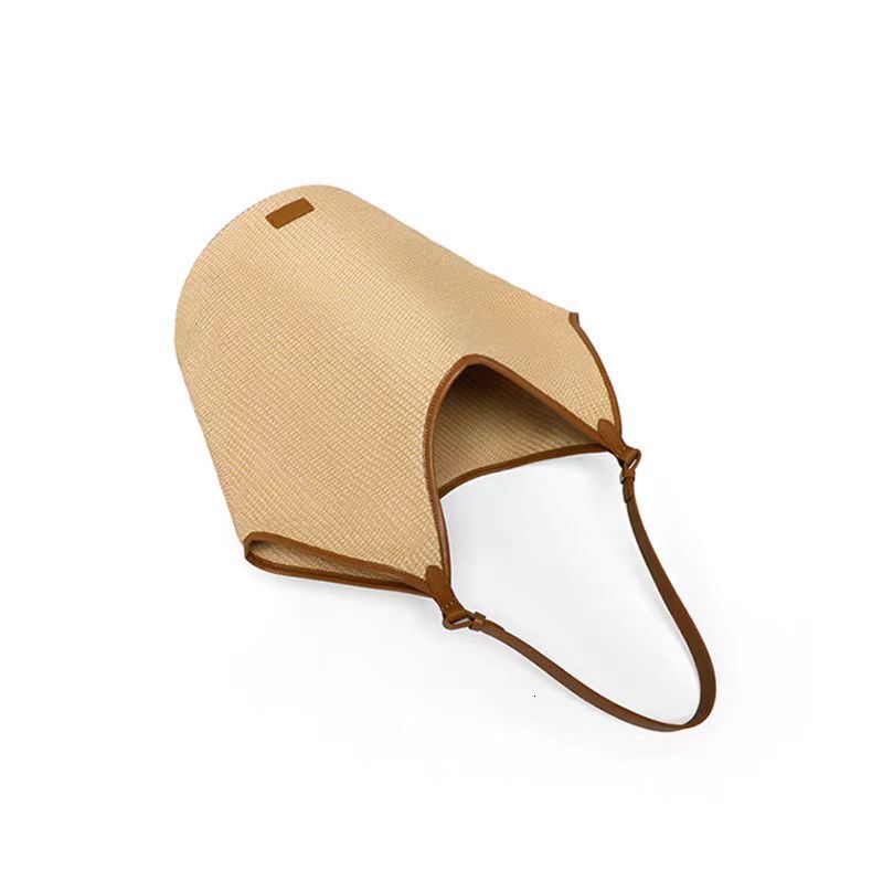 Top quality Brand High Quality New Style Summer New Handbag Straw Woven Bag Women 2025 Niche Designer Shoulder Underarm New Free Delivery Designer Bag