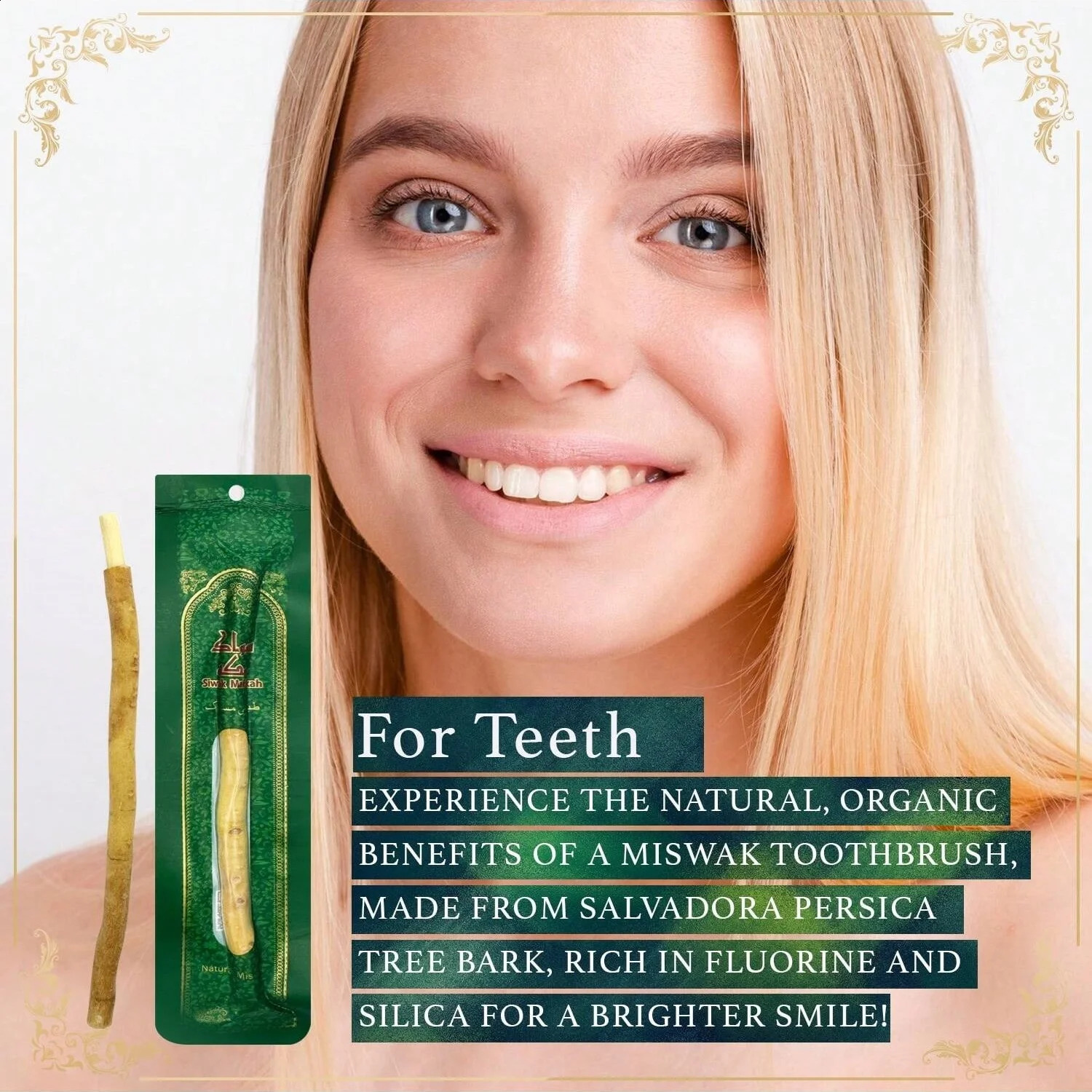 Creative Natural Branch Miswak Toothbrush Stick Portable Traditional For Teeth Oral Health Fresh Breath Gift 250526