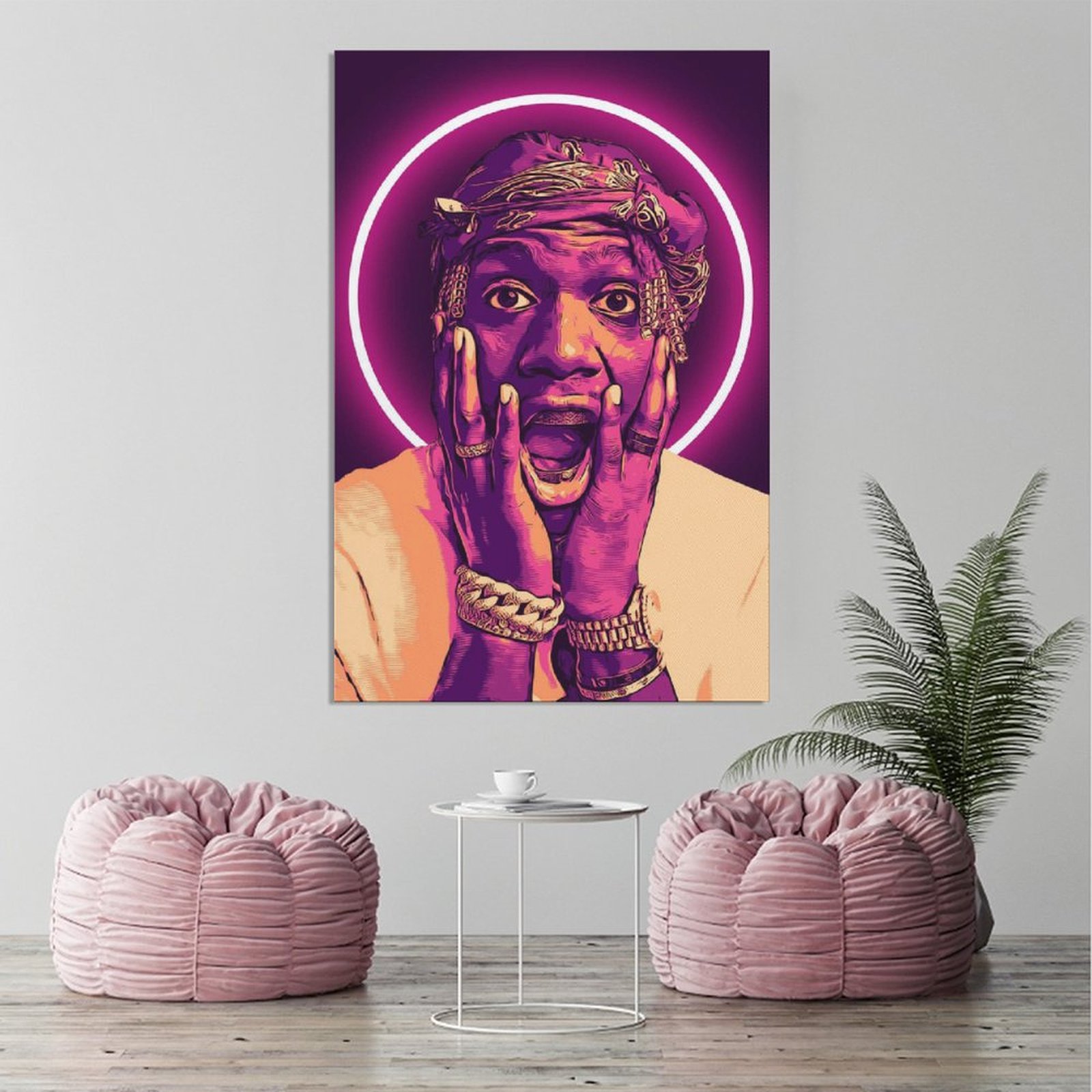 Wall Art Painting RAPPER Lil YachtyHIP HOP SINGER Canvas Prints Wall Painting Wall Art Decor Print Picture Paintings for Living Room Home Decor Luxury