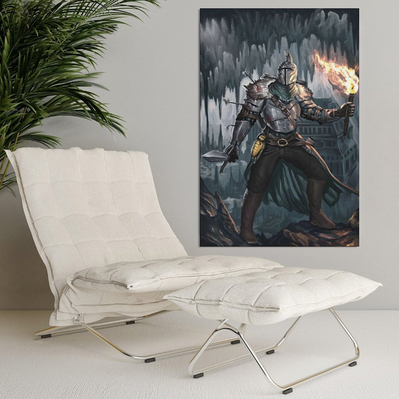 Wall Art Painting GAME Dark Souls Canvas Prints Wall Painting Wall Art Decor Print Picture Paintings for Living Room Home Decor Luxury Unframe
