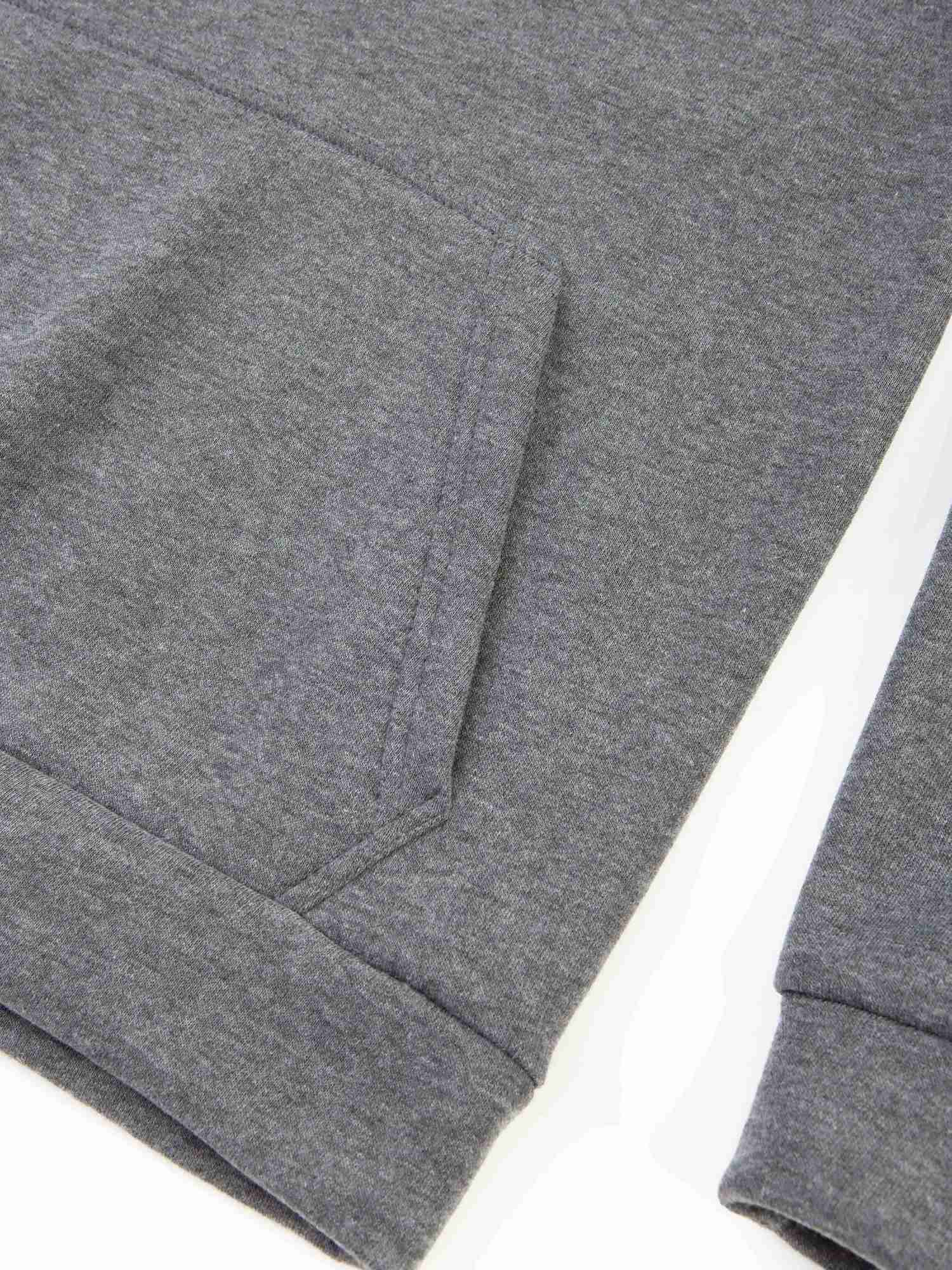 Mens Fashionable Casual Hoodie Autumn and Winter Solid Color Half Zipper Collar Long Sleeve Top W250530