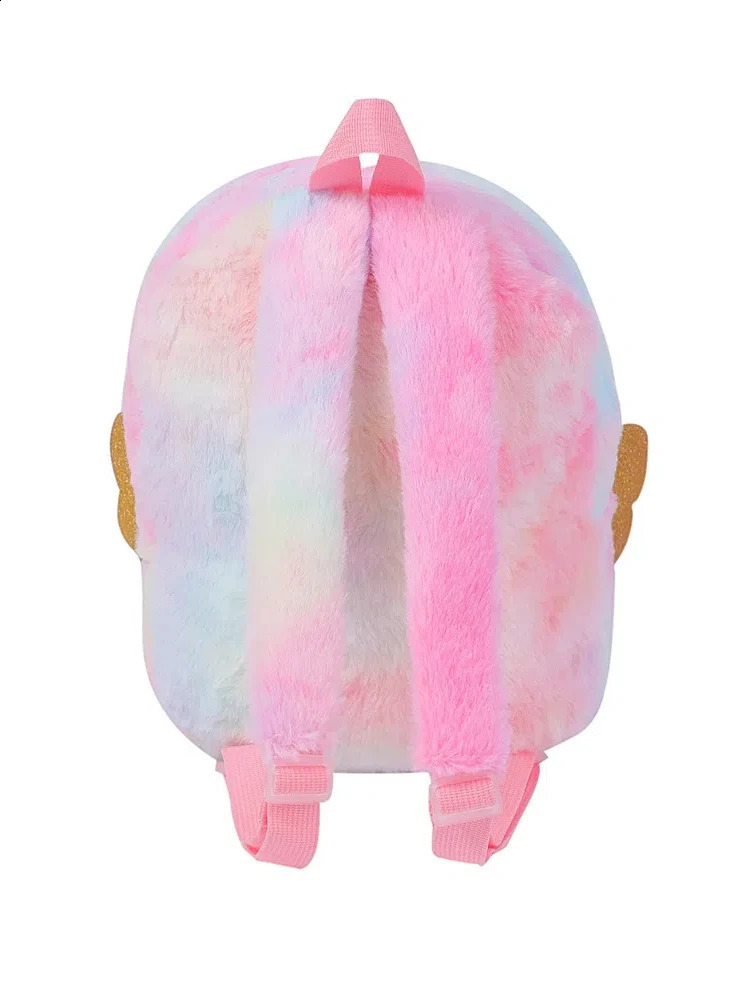 Custom Unicorn Backpack for Girls - Personalized Embroidery Name Plush Cartoon School Bag Cute Leisure Kids Gift 250529