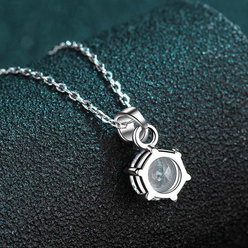 Versatile Simulacrum Gemstone Accessory Sleek Hexagonal Facetted Genuine Moi Stones Mounted by Artisan Experts