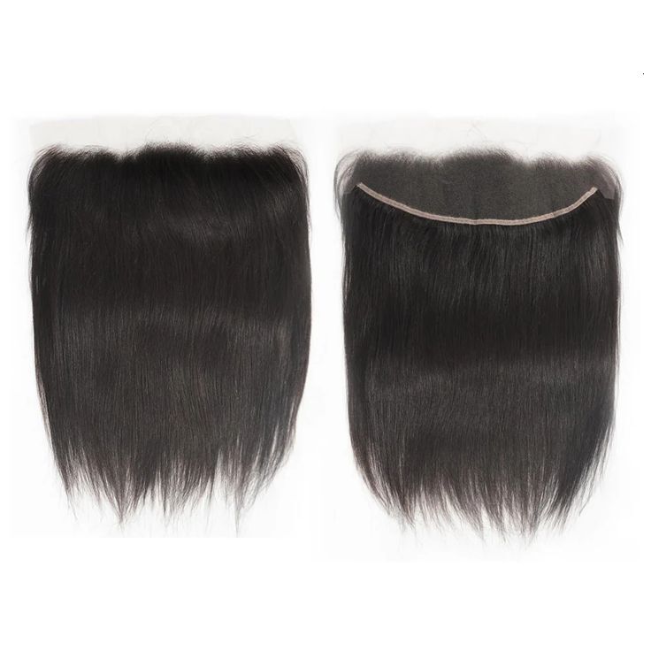 HD 13*4 Transparent Lace Straight Human Hair Frontal