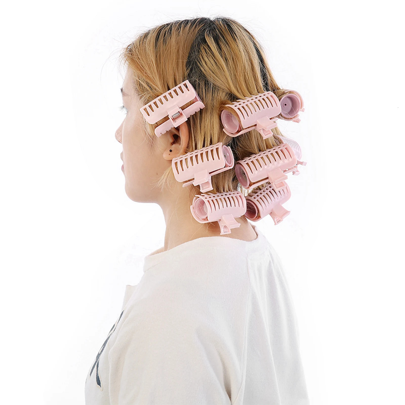 10Pcs professional electrically heated curling irons upgraded hairstyle 110-240V 250603