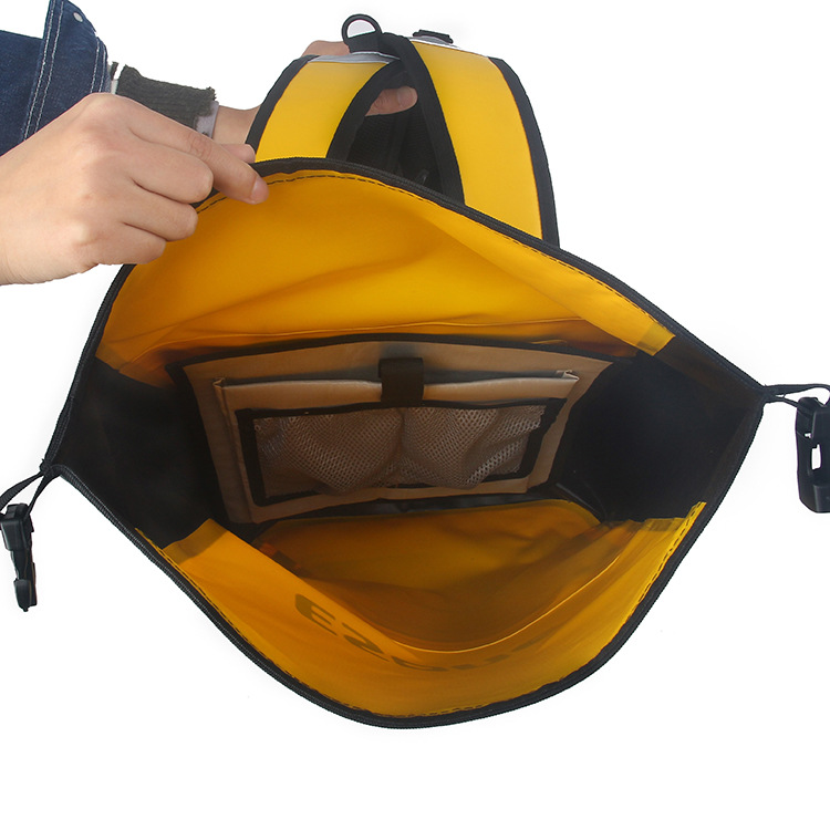 Outdoor travel large-capacity waterproof storage backpack, mountaineering and camping wading bag