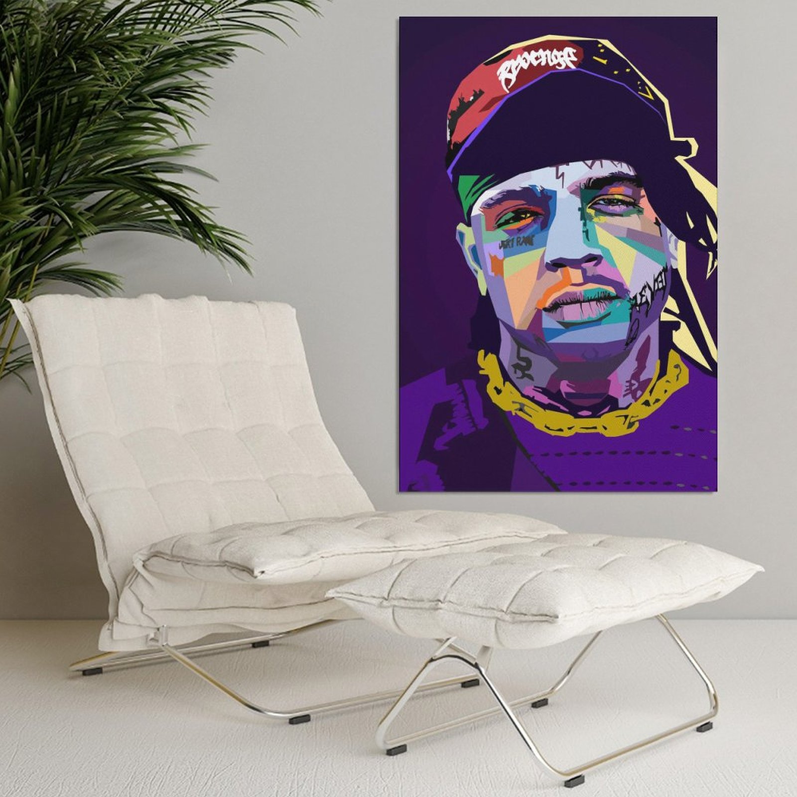 Home Decor Luxury Painting RAPPER Ski Mask SINGER Canvas Prints Wall Painting Wall Art Decor Print Picture Paintings for Living Room Wall Art Frame st
