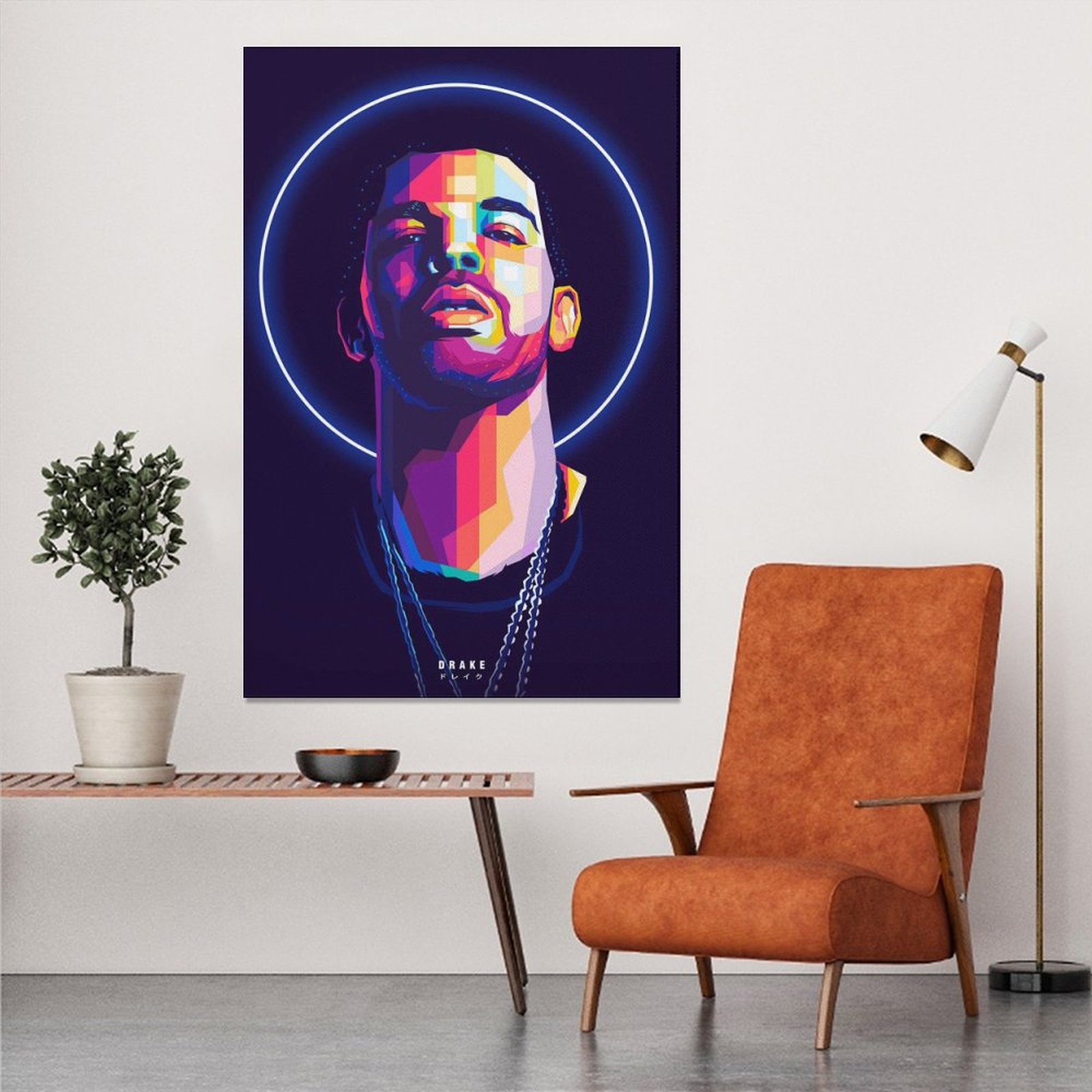 Wall Art Painting RAPPER Drake HIP HOP Canvas Prints Wall Painting Wall Art Decor Print Picture Paintings for Living Room Home Decor Luxury Unframe