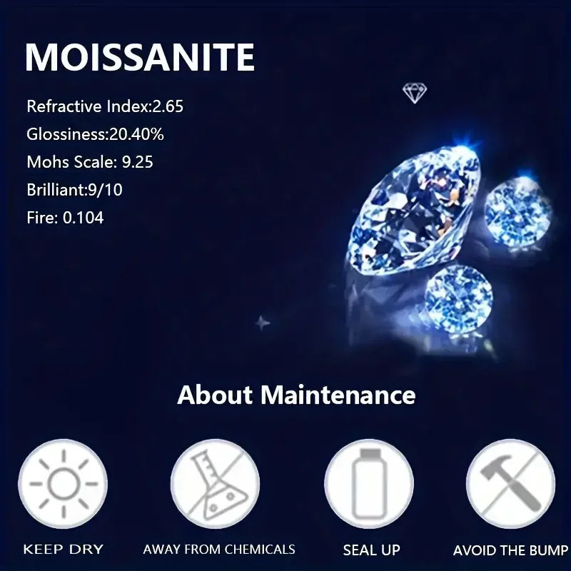 925 Silver Plating 1 Carat Pink 2 Fashionable Earrings for Men and Women 250517