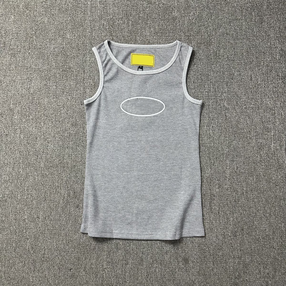 Designer Men's T Shirts Y2K Men Vintage Slveless Cotton Harajuku Tank Top Gothic Print Pattern Hip Hop Women Streetwear Oversized Shirt Punk Cott