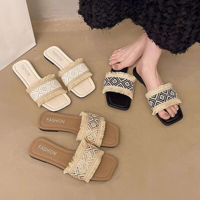 Flat Sandals, Women's Summer New Casual Outdoor Beach Slippers, Plus Size Sandals, Women's Trendy Shoes, Free Shipping, Designer Sandals Who