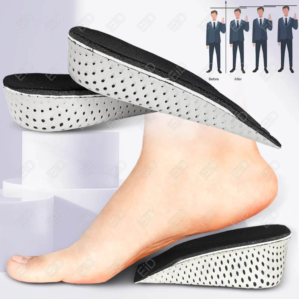 Memory Foam Invisible Height Increase Insole EVA Heel Lifting Inserts 2/3/4/5CM Shoe Lifts Shoe Pads Elevator Insoles for Unisex 250528