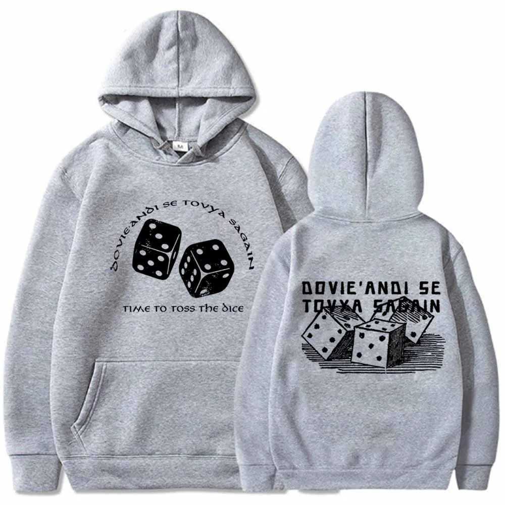 Wheel of Time To Toss The Dice 2023 Printed Hoodies Pullover Hoodie Sweatshirt Streetwear Autumn Winter W250530