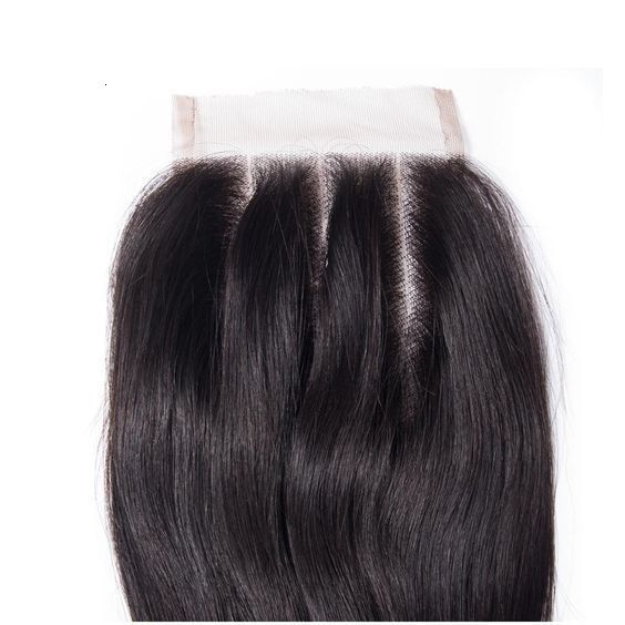 Closure 4*4 Three Part Large In Stock Transparent Lace Three Part Hair