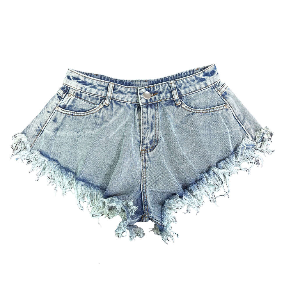 Shorts Women Denim Shorts New Women S Denim Shorts With Rips High Waist Loose Fit Fringe Jeans Jean Shorts