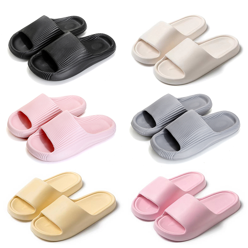 Men women slippers white black green pink yellow classic mens beach slipper
