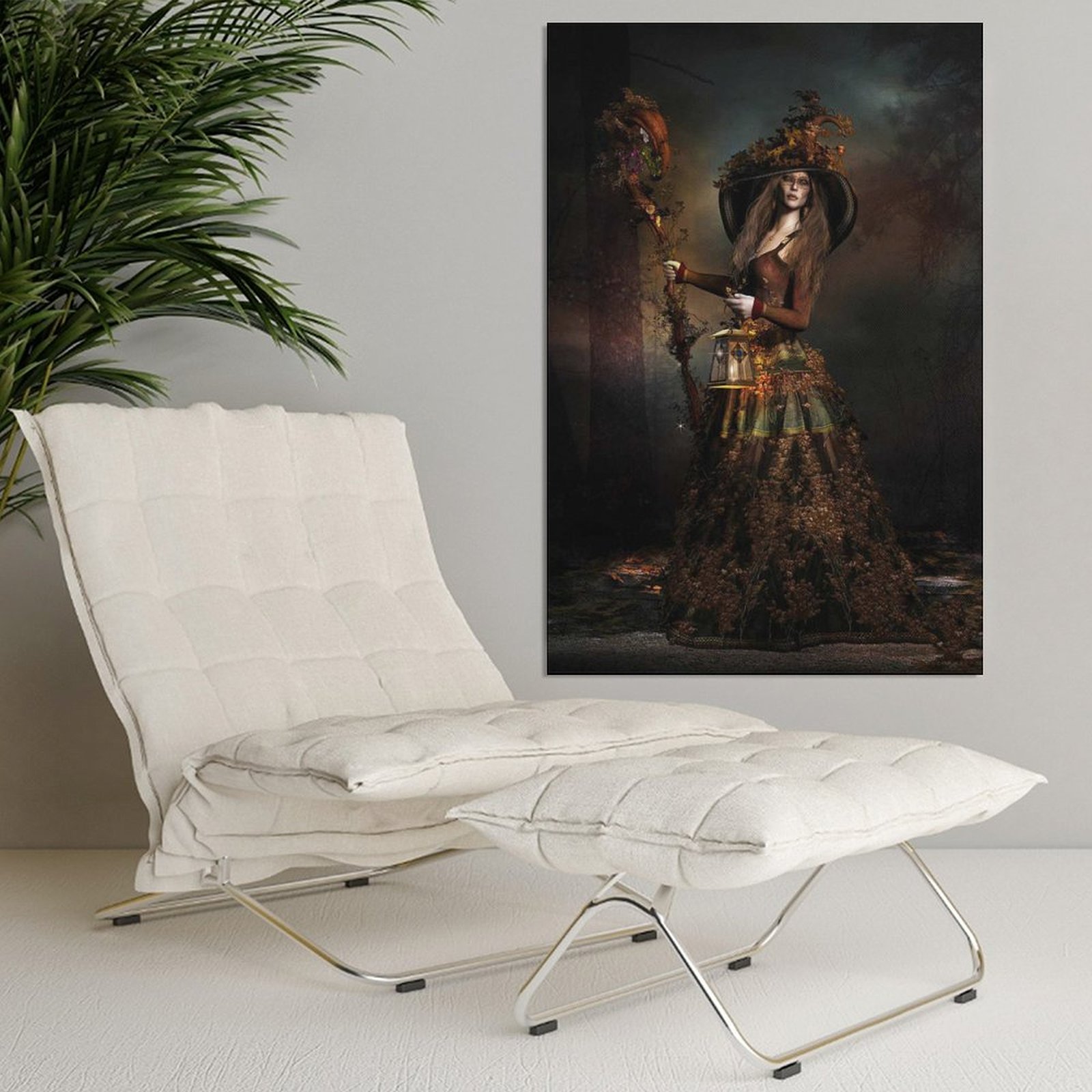 Wall Art Painting The Wood Witch Art Canvas Prints Wall Painting Wall Art Decor Print Picture Paintings for Living Room Home Decor Luxury Unframe