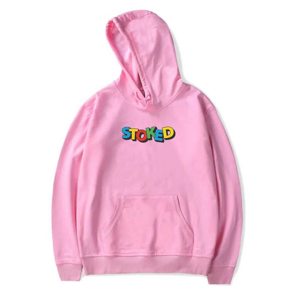 Stokes Twins Stoked Vintage 90s Hoodie Men and Women Harajuku Hip-hop Sports Outerwear Spring Sweatshirt Pullover W250530